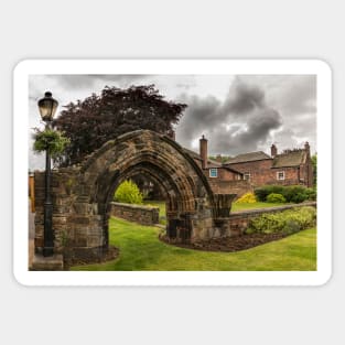 Carlisle  Cathedral-Arch1 Sticker